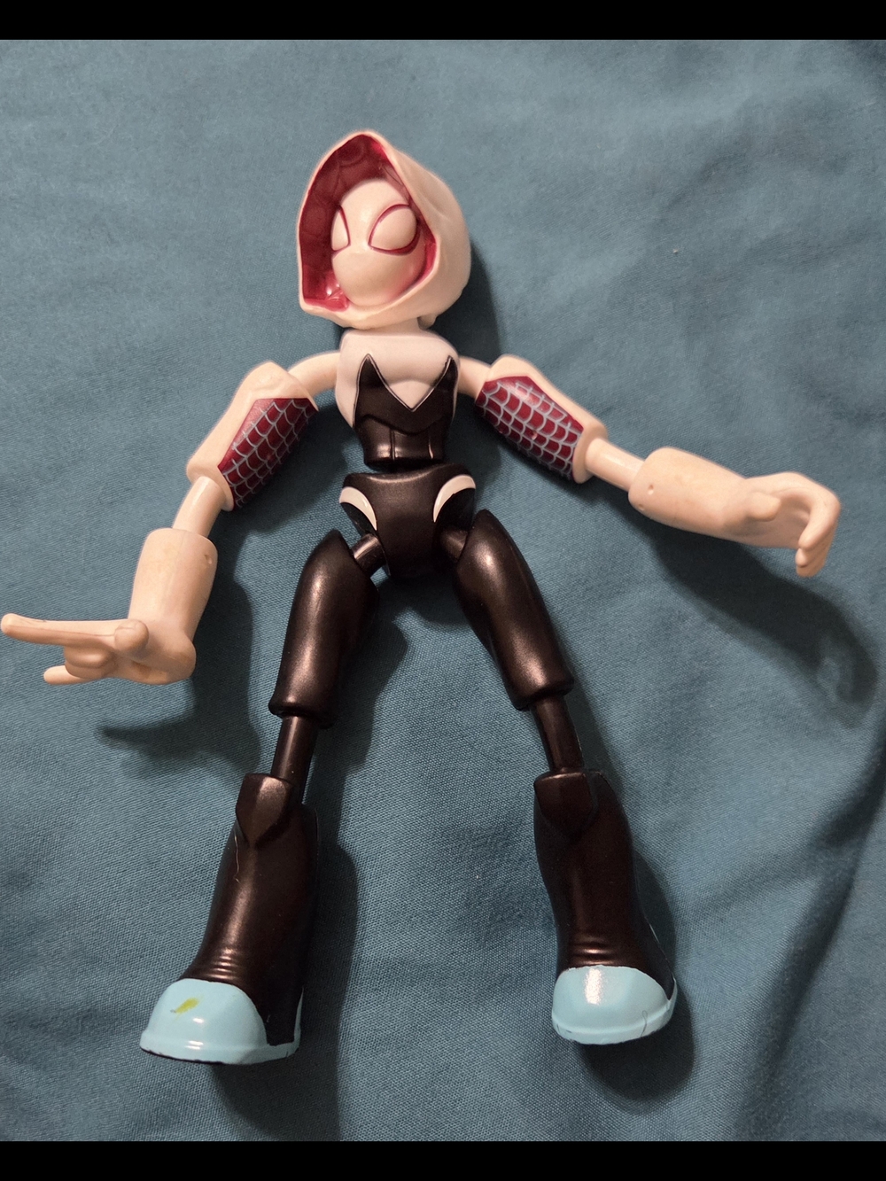 Marvel - Spider-Man - GHOST-SPIDER - Bend & Flex - Bendable Action Figure - 6”